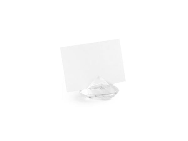Diamant bordkortholder, klar