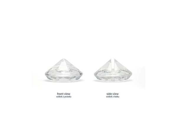 Diamant bordkortholder, klar