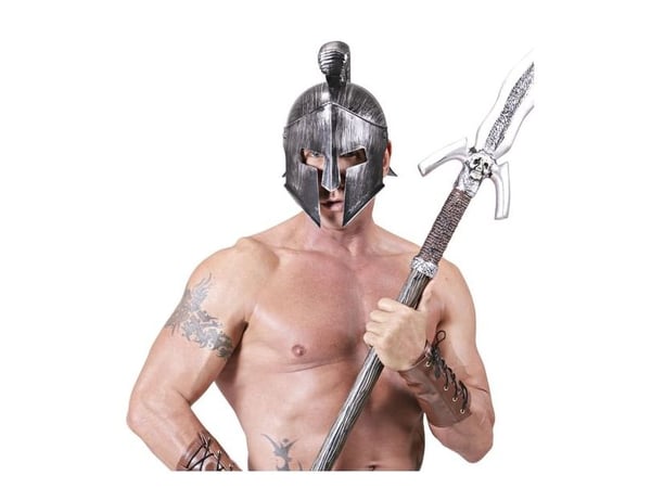 Spartansk hjälm