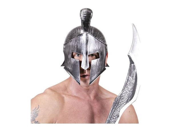 Spartansk hjälm
