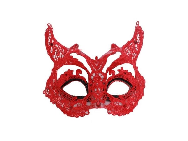 Rød djævle, halvmaske