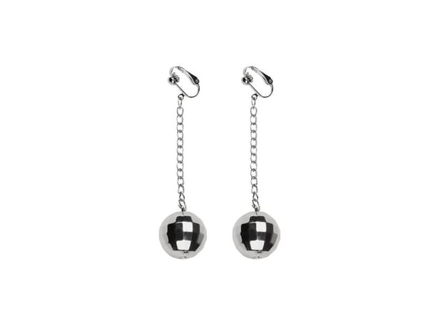 Boland 64415, Fancy kjole ørering, Voksen, Hunkjønn, Strykejern, Isopor, Sølv, 27 g