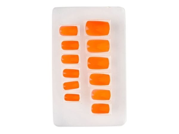 Neonorange naglar