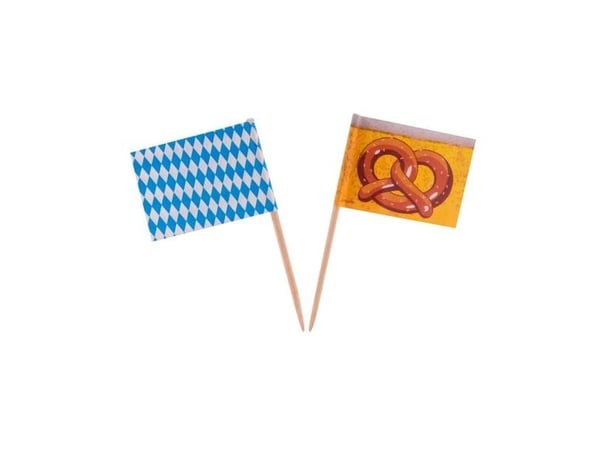 Oktoberfest cocktailpinde 50 stk