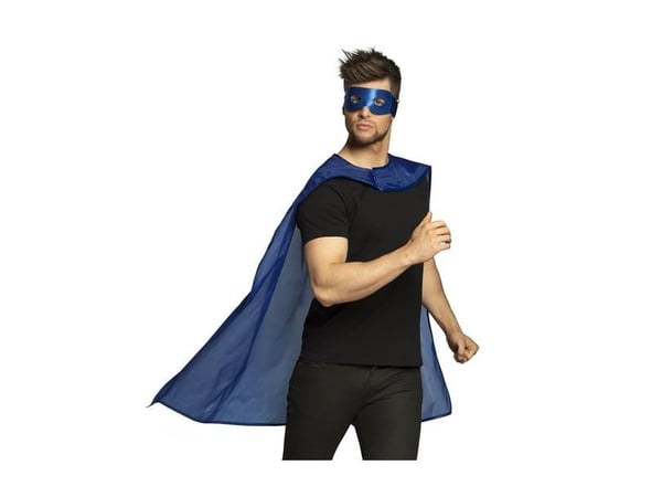 Blåt superhelte sæt