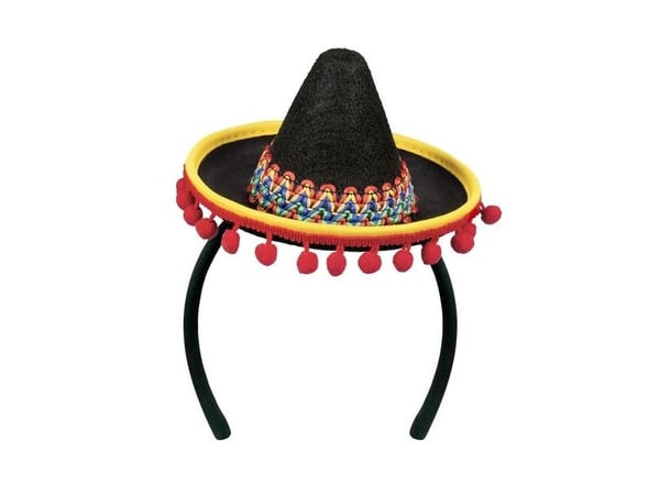 Sombrero på hårbygel