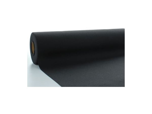 Sort Airlaid papirdug, 1,20 x 25 m.