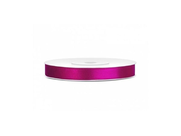 Fuksia satiininauha 6mm