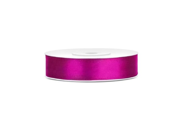 Fuksia satiininauha 12mm
