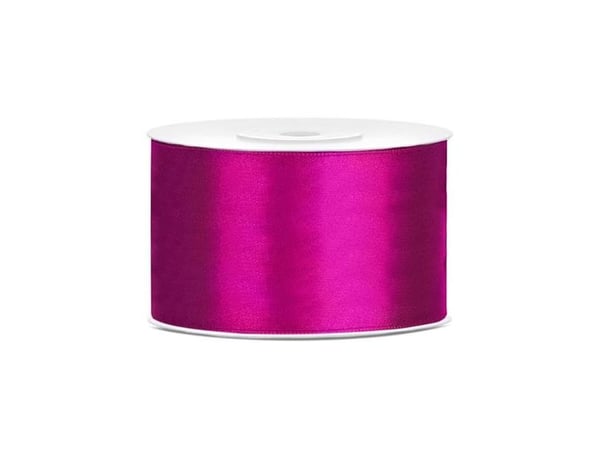 Fuchsia satinbånd 38 mm