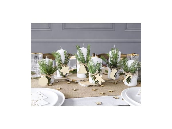 PartyDeco SZJ1, Naturlig, Jutegarn, 10 m, 450 mm, 45 mm, 60 mm