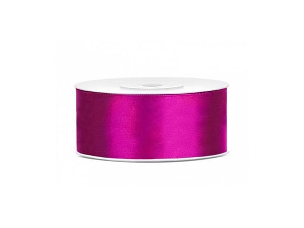 Fuksia satiininauha 25mm