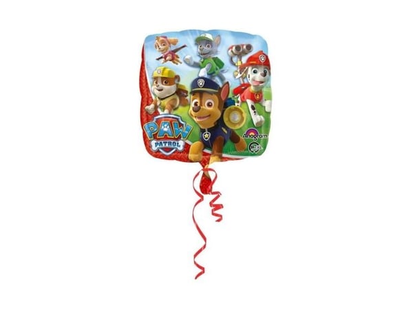 Paw Patrol folieballong firkantet