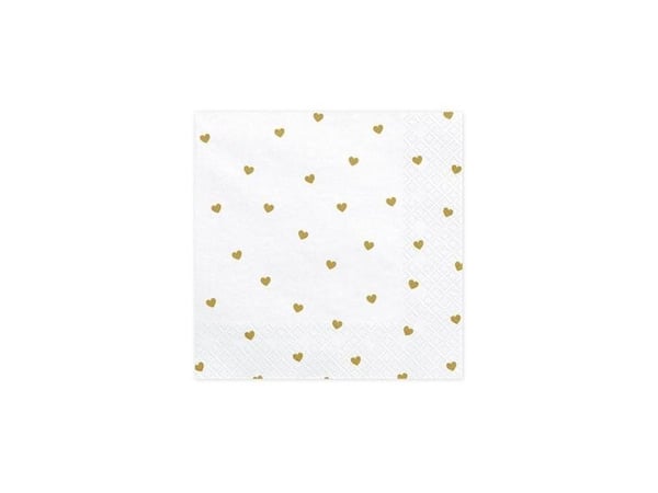PartyDeco SP33-49-008, Valkoinen, Kulta, Paperi, Kuva, 330 mm, 330 mm, 16,5 cm