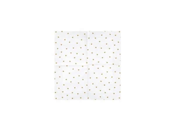 PartyDeco SP33-49-008, Valkoinen, Kulta, Paperi, Kuva, 330 mm, 330 mm, 16,5 cm