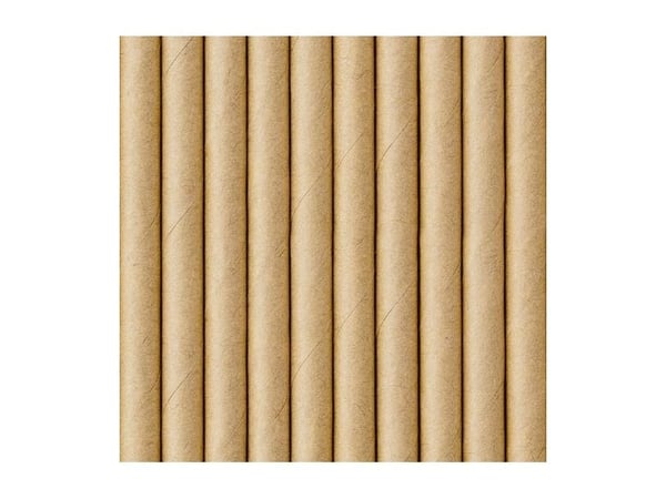 PartyDeco SPP9-031-KARTON, Brun, Papir, 19,5 cm, 50 stykker