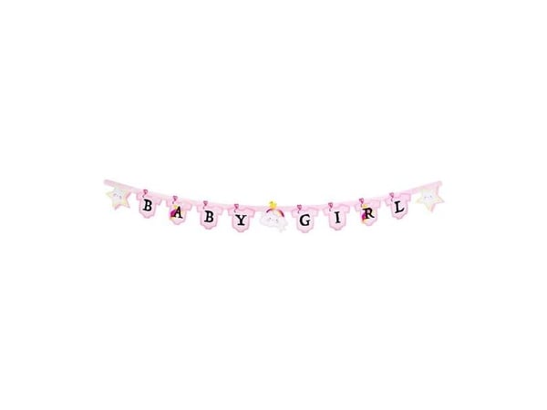 Babyshower Party Set, vaaleanpunainen