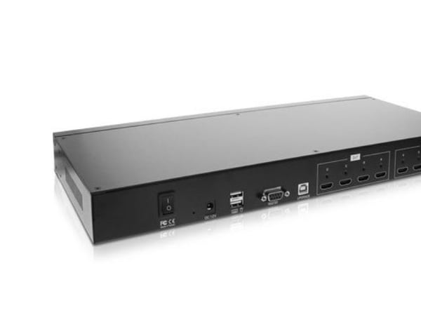 InLine 57830I, HDMI, Sort, 1920 x 1080 piksler, 2,75 kg, 437 x 205 x 43 mm, 110 mm