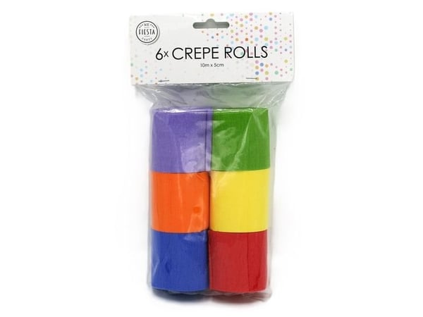 Creperuller 6 farver