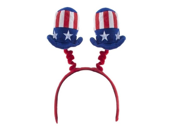 USA mini hat på hårbøjle