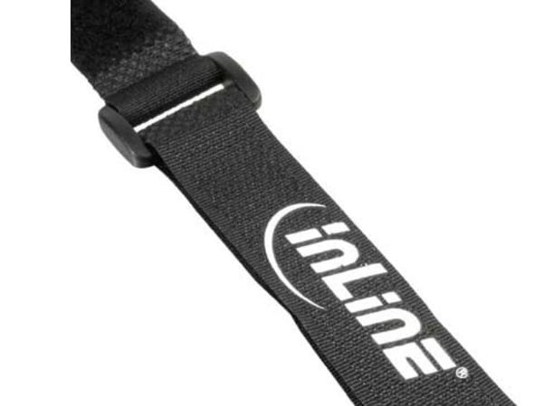 InLine 59945S, Nailon, musta, 500 mm, 20 mm, 47 g, 80 mm