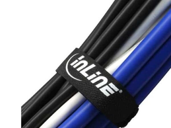 InLine 59945S, Nailon, musta, 500 mm, 20 mm, 47 g, 80 mm