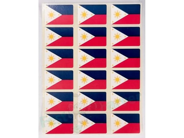 Filippinerne flag stickers