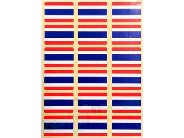 Thailand flag stickers