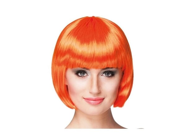 Boland 85893, Parykk til kostyme, Voksen, Hunkjønn, Polyester, Oransje, 212 g