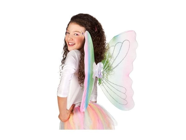 Boland 52849, Maskeradvingar, Barn, Flicka, Strykjärn, Polyester, Polyeten, Multifärg, CE