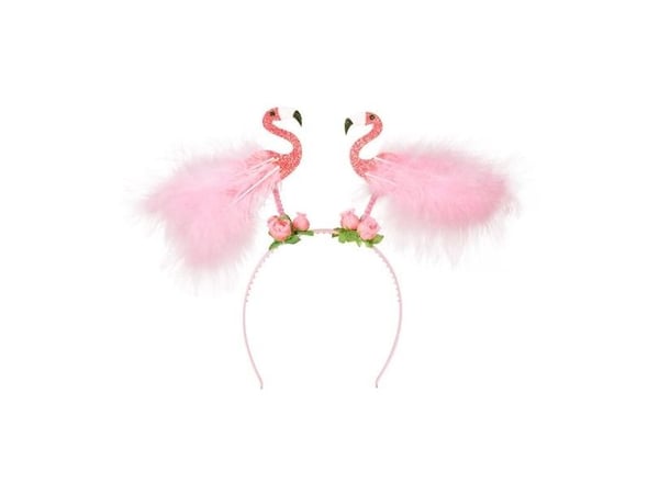 Flamingo hårbygel