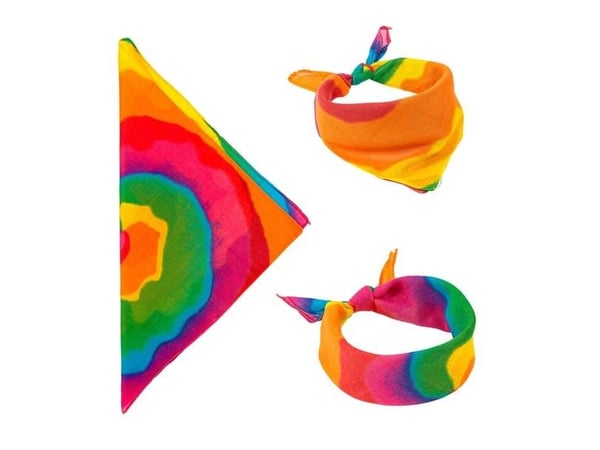 Hippie Tie Dye bandana