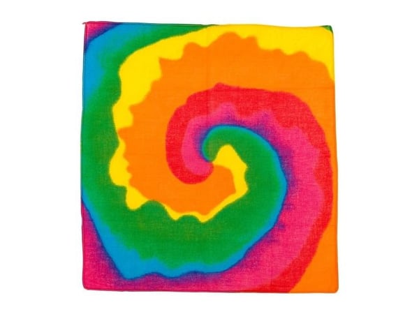 Hippie Tie Dye bandana