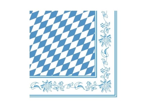 Airlaid Oktoberfest servietter, 50 stk Airlaid Oktoberfest servietter, 50 stk