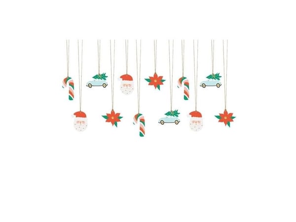 Julklappslappar, 12 st