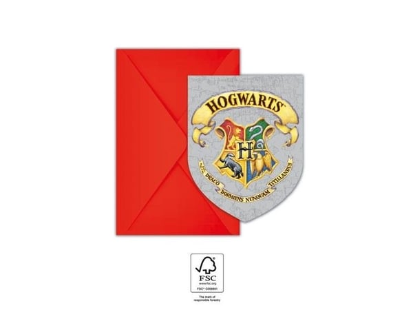 Harry Potter invitationer