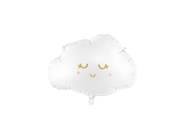 PartyDeco FB98, lekeballong, folie, gull, rosa, hvit, festtema, figur, 510 mm