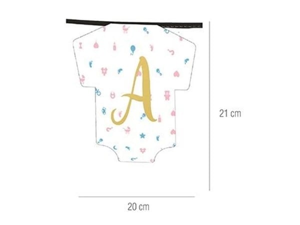 Boy or girl guirlande, 130 cm