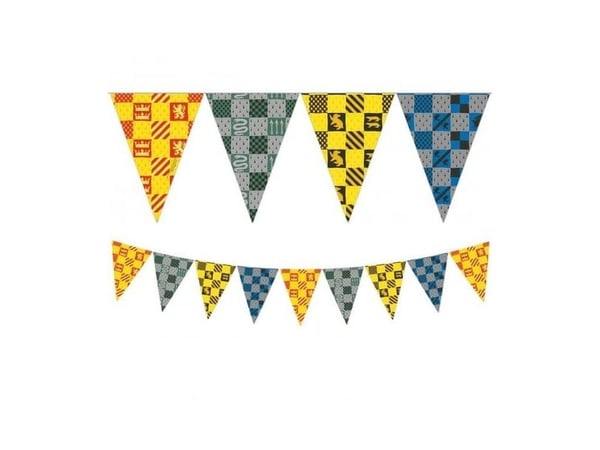 GoDan Banner Garland Harry Potter Houses Hogwarts Colorful