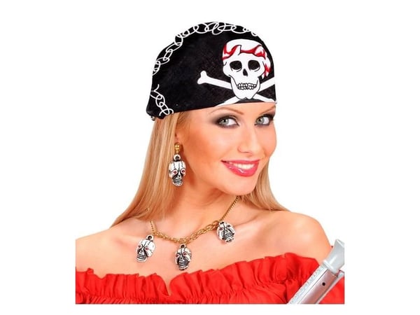 Pirat kranie bandana