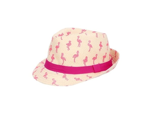 Hat med flamingoer