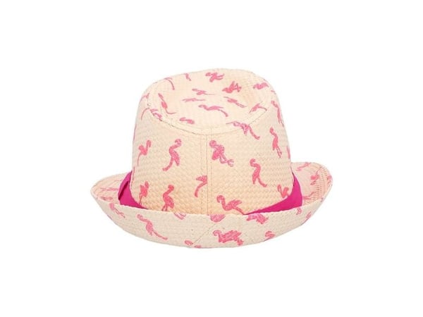 Hatt med flamingo