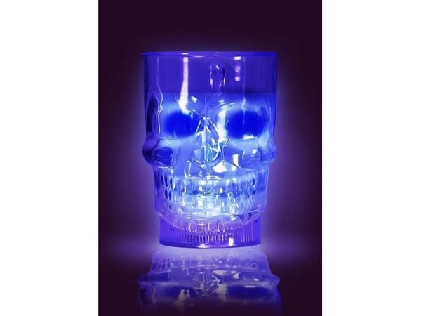 Kranie glas med lys