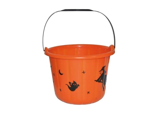Orange trick or treat-godis hink