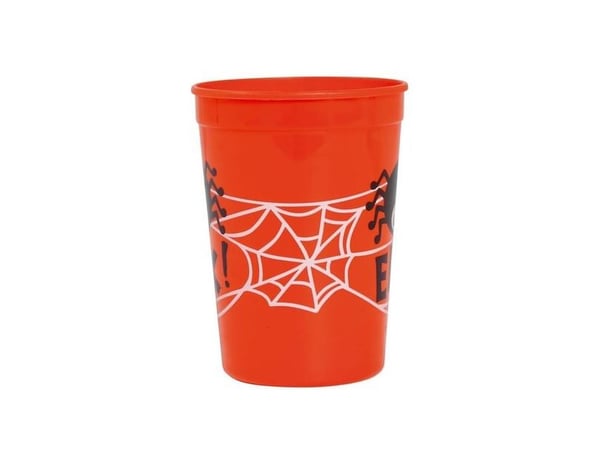 Orange halloween-mugg
