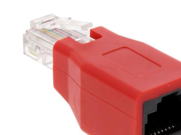 InLine 69994K, RJ-45, RJ-45, Rød