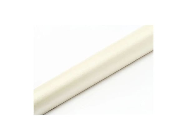 Vaalea kermainen organza