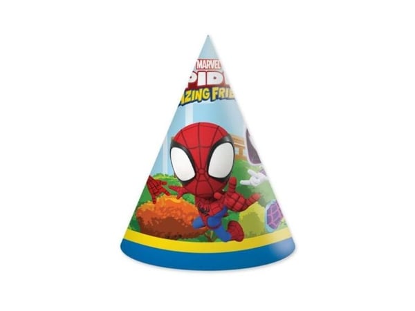 Spidey and friends party hatte