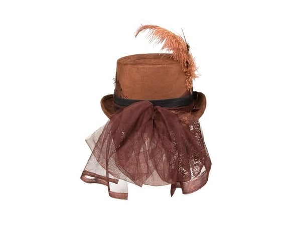 Steampunk-hatt med glasögon