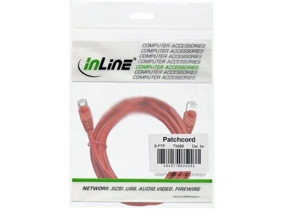 InLine 7m FTP Cat5e, 7m, Cat5e, F/UTP (FTP), RJ-45, RJ-45